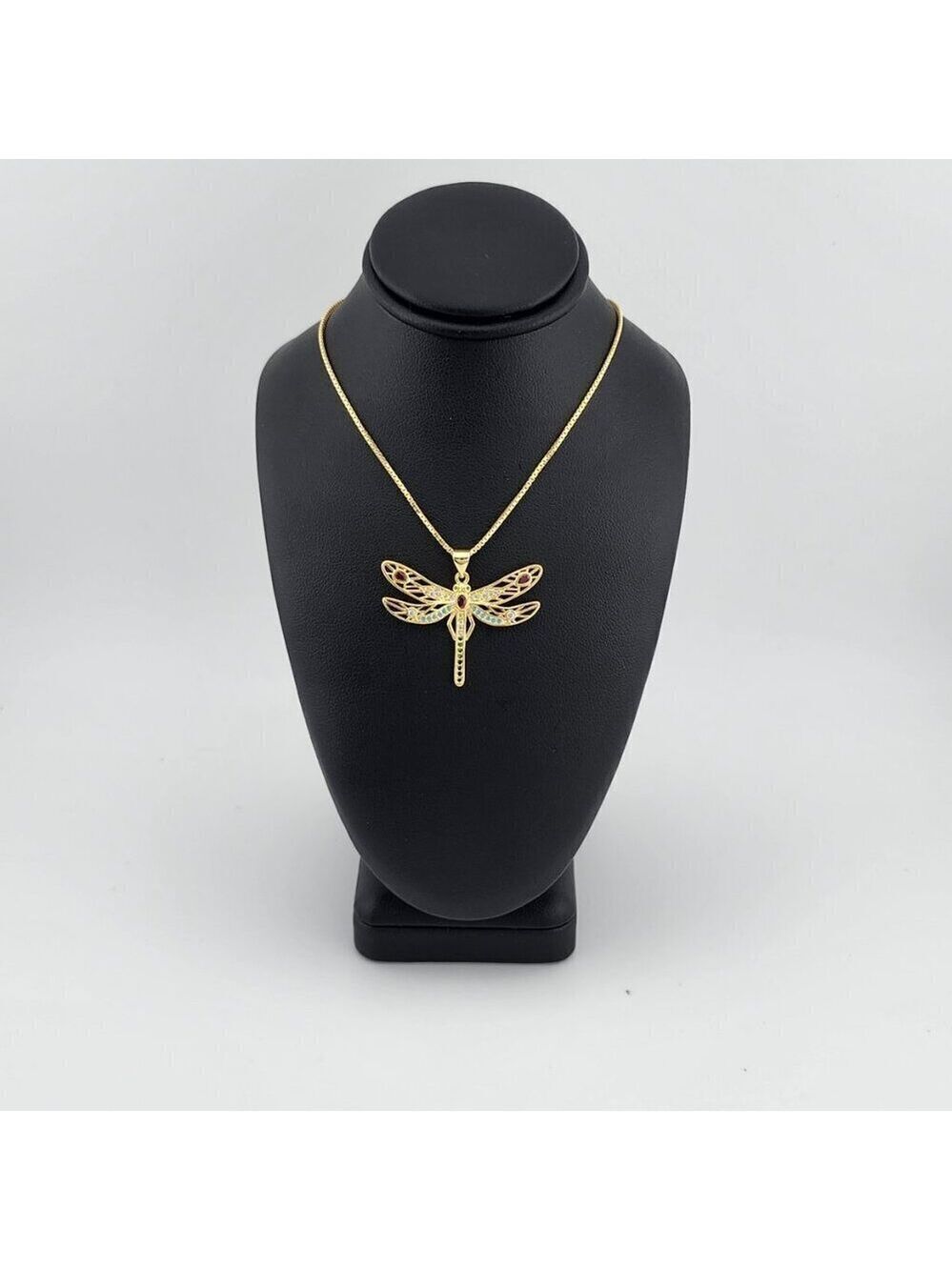 Last One Brand New Multi Colored DragonFly Necklace - Picture 9 of 12